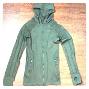 Fabletics Kylie Seamless Hooded Jacket, XXS/XS